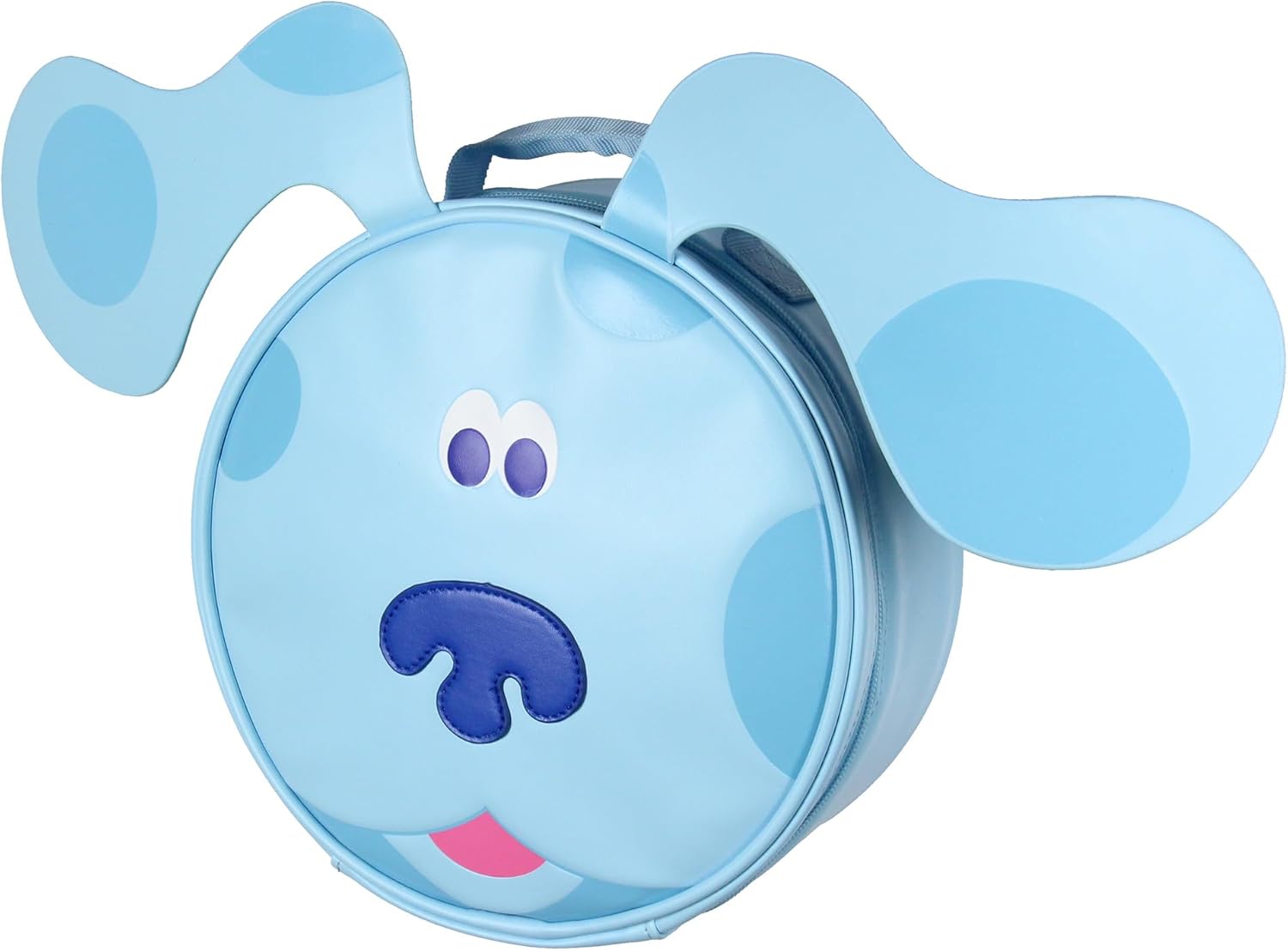 INTIMO Nickelodeon Blue's Clues Character Head Shaped Insulated Lunch Box Bag Tote 10" - Image 2