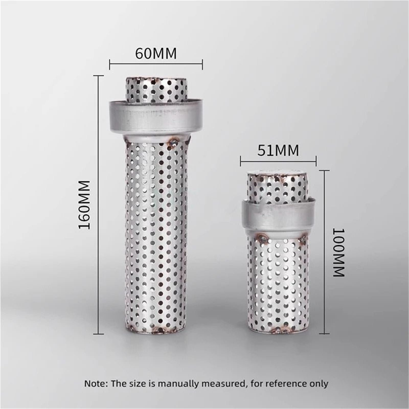 uniwersalna rura wydechowa Uniwersalny 51mm 60mm Modyfikowany Tłumik Zdejmowany DB Killer Redukcja Hałasu Oczyszczający Motocykl Tłumik końcowy(60mm DB Killer C)