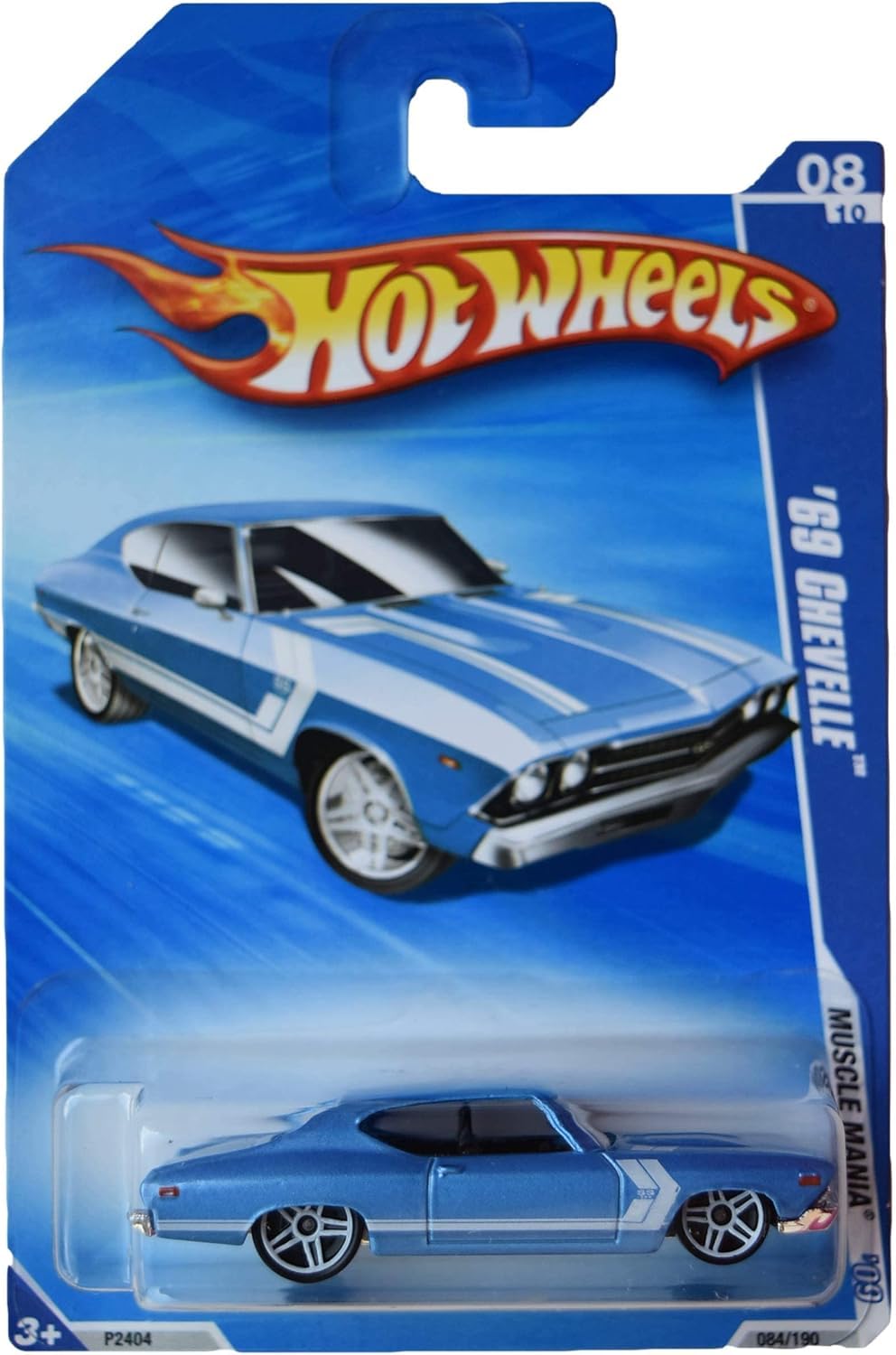Amazon.com: Hot Wheels '69 Chevelle, [Blue] 2009 Muscle Mania 8/10