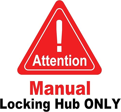 Miniatura 2 de MotorbyMotor Buje de bloqueo manual 4WD para Ford Explorer 1990-1994, Ford Ranger 1990-1997, Mazda Pickup 1994-1997, Mazda Navajo 1990-1994 Conjunto