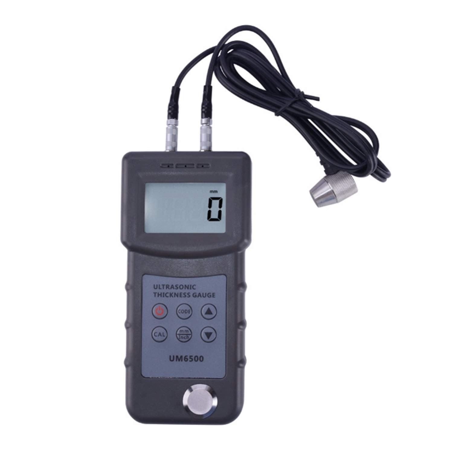 Thickness Gauge Meter  UM6500  Portable Digital Ultrasonic Thickness Gauge Meter Metal Thickness Meter 1.0-245mm,0.05-8inch 0.1mm