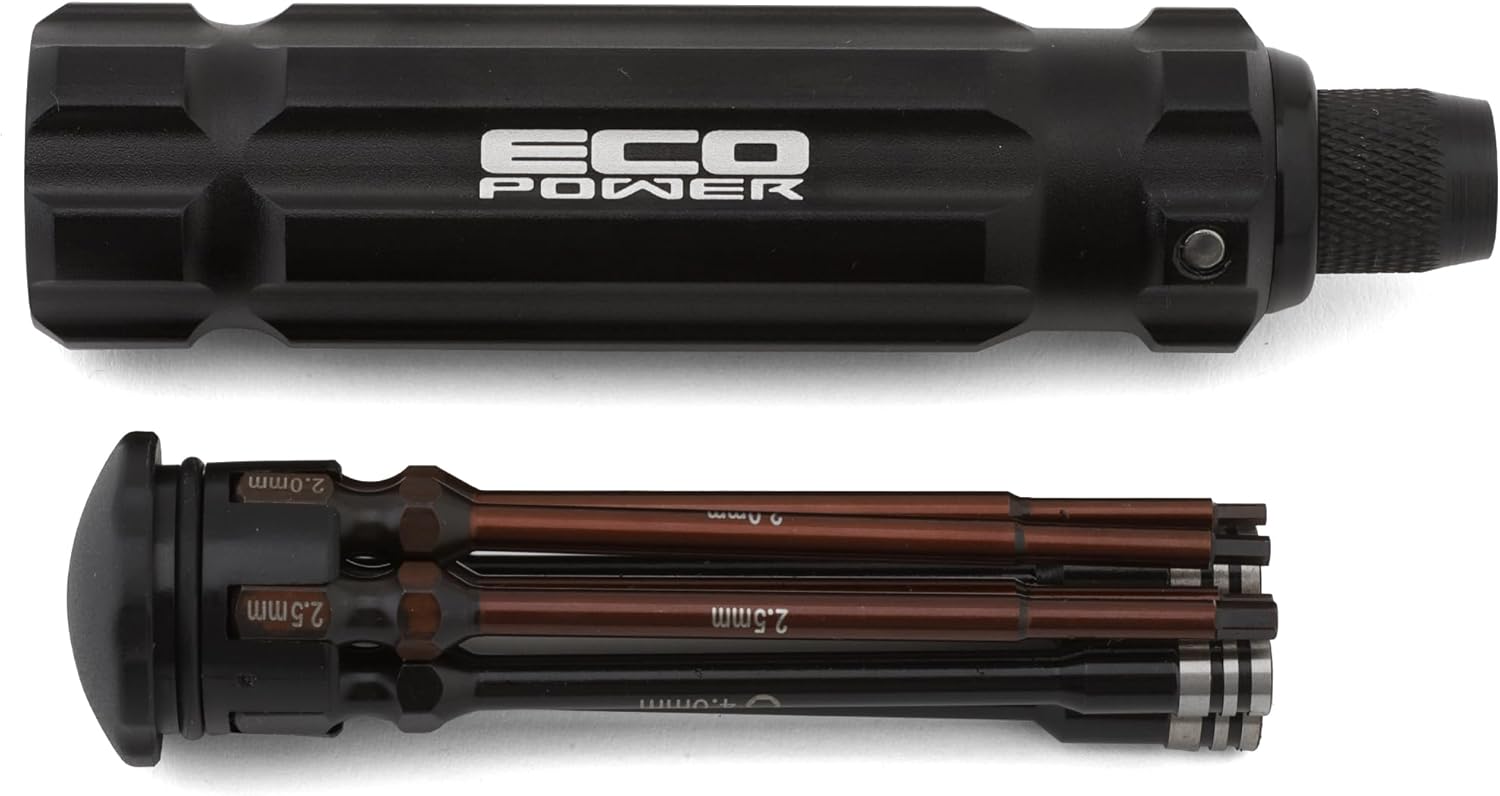 ECP-3030A EcoPower 7 Piece 1/4" Hex & Nut Driver Set (.050", 1.5, 2.0, 2.5mm Hex