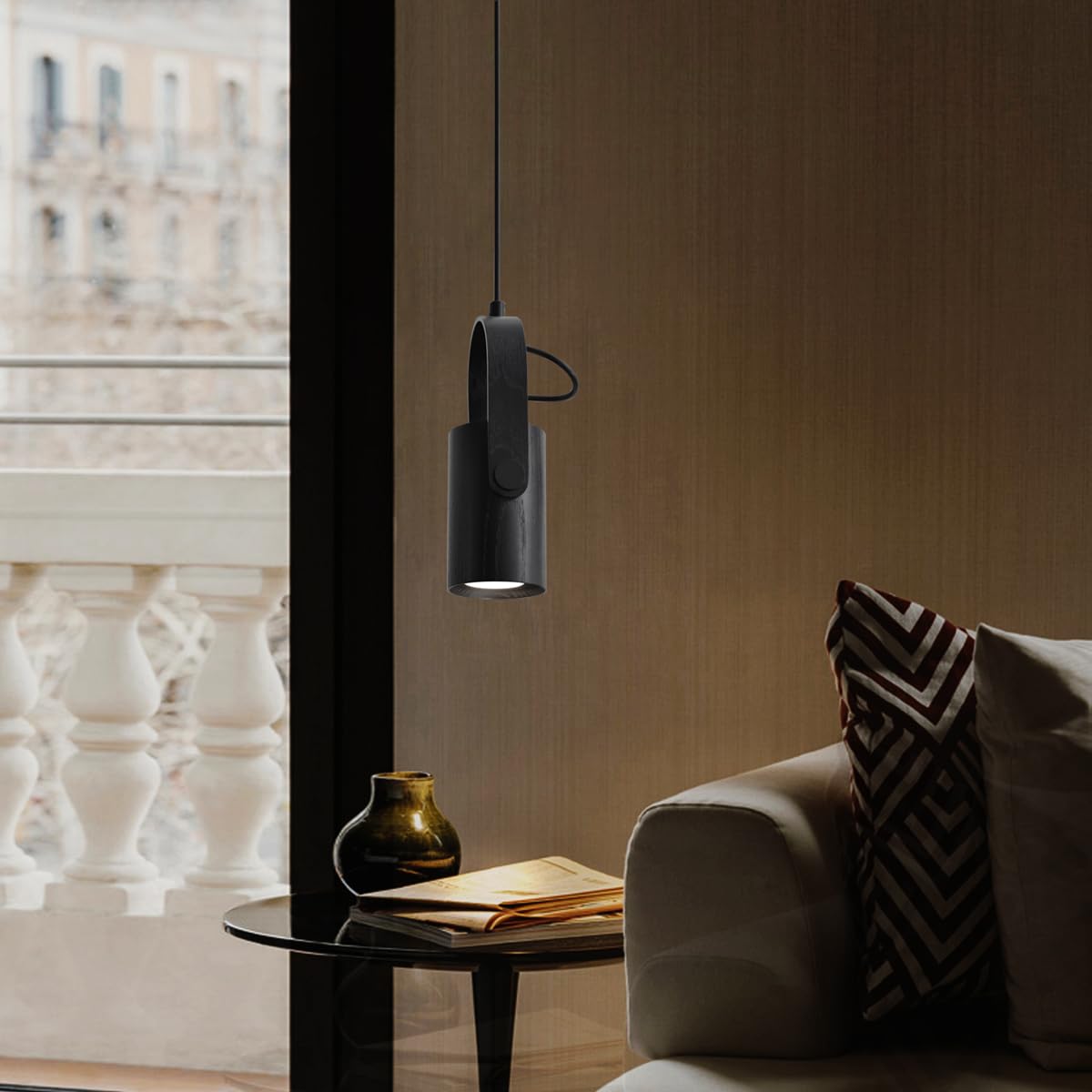NETTLIFE Eettafel Hanglamp Hoogte Verstelbaar 10 Glazen Vlam Hanglamp