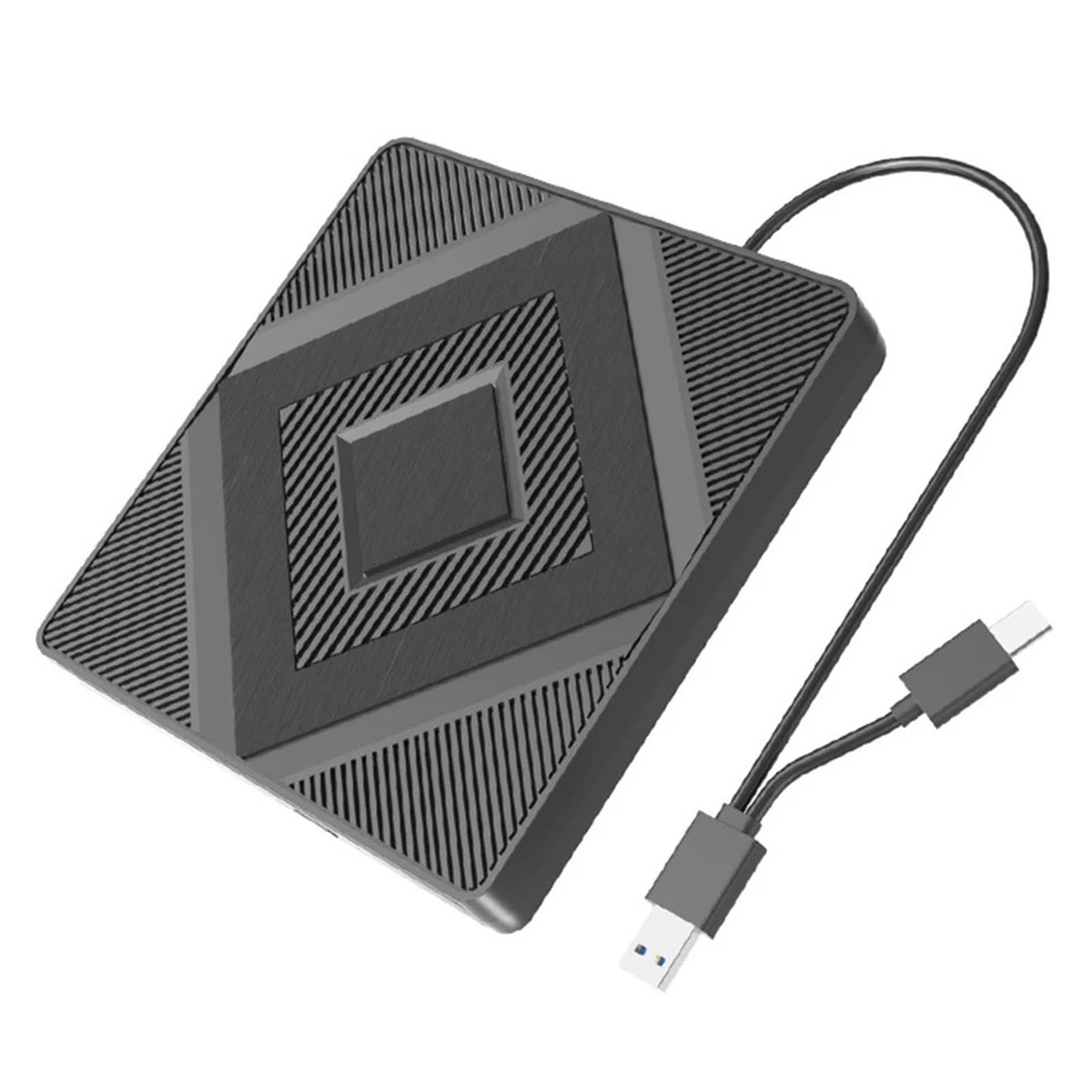 Graveur DVD externe Type C USB 3.0 mince pour ordinateur portable Windows Mac