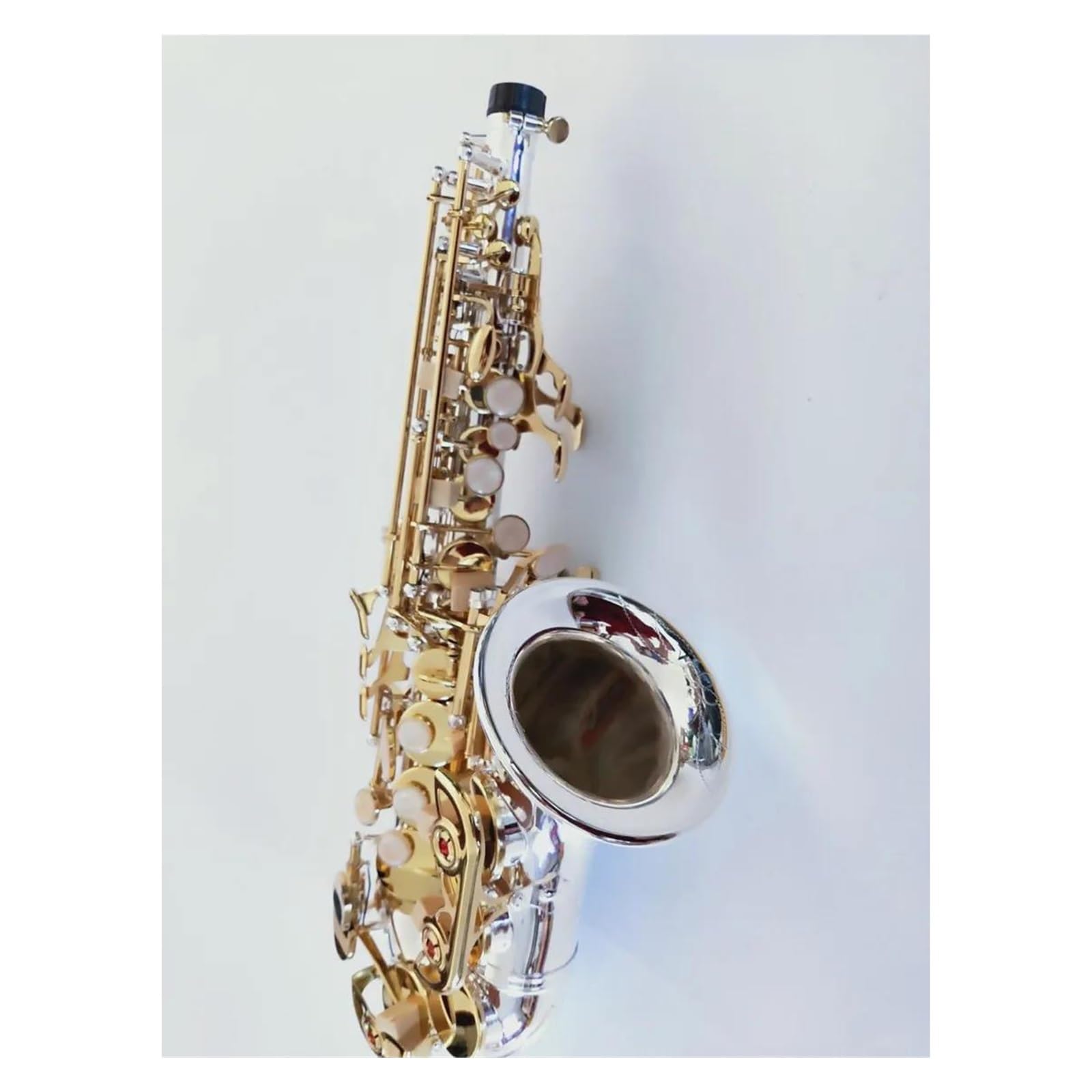 sassofono Bocchino Per Sax In Ottone Per Sassofono Soprano Curvo, Prestazioni Professionali