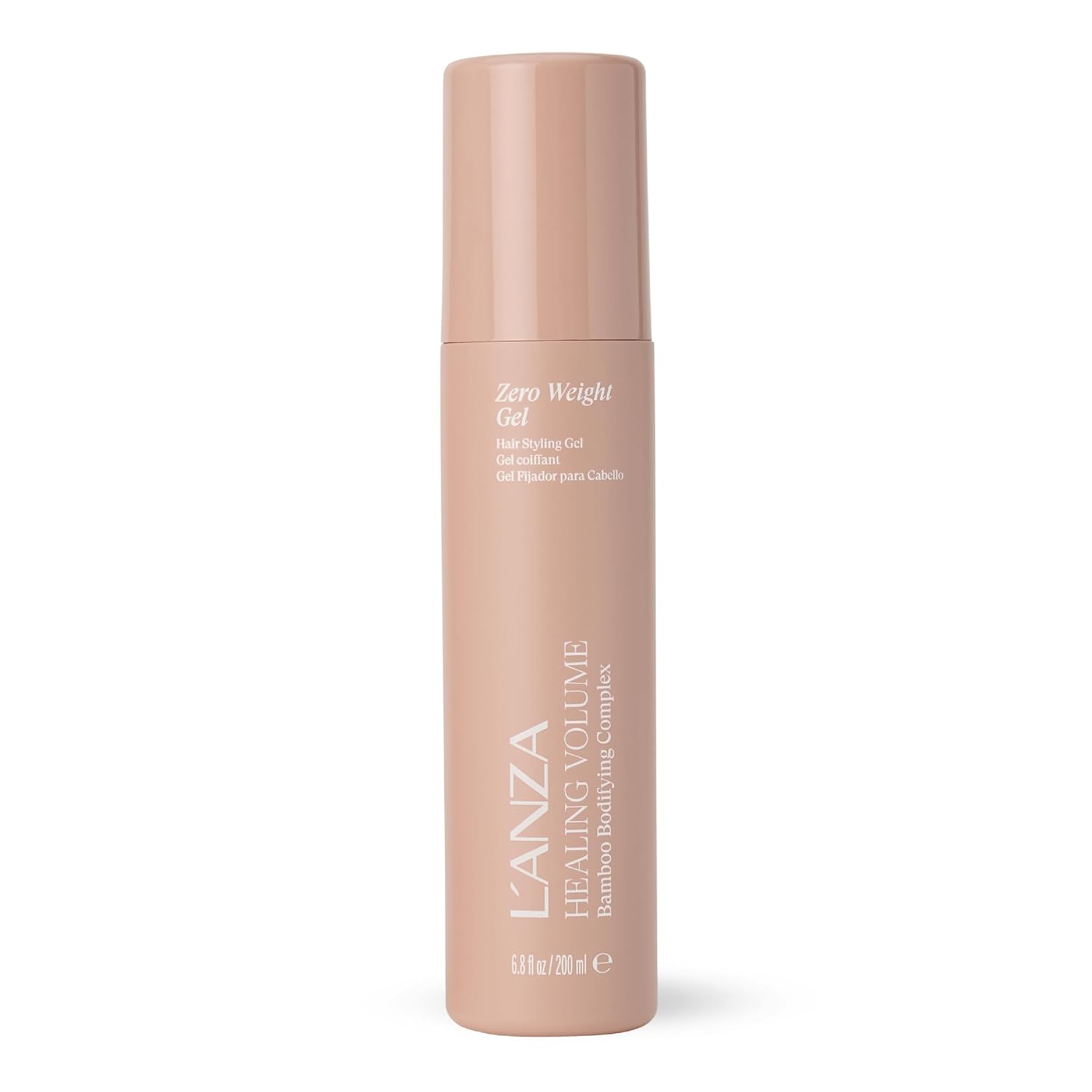 L'ANZA Healing Volume Gel & Hairspray Flexible Hold, Styling, Humidity Defense, No Flakes, Defines Texture, Adds Shine, Color Safe, Sulfate Free