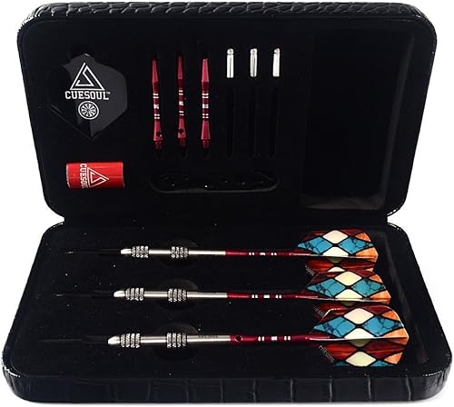 Miniatura 8 de CUESOUL Juego de dardos de punta de acero de tungsteno de 22240.92 oz 95% tungsteno