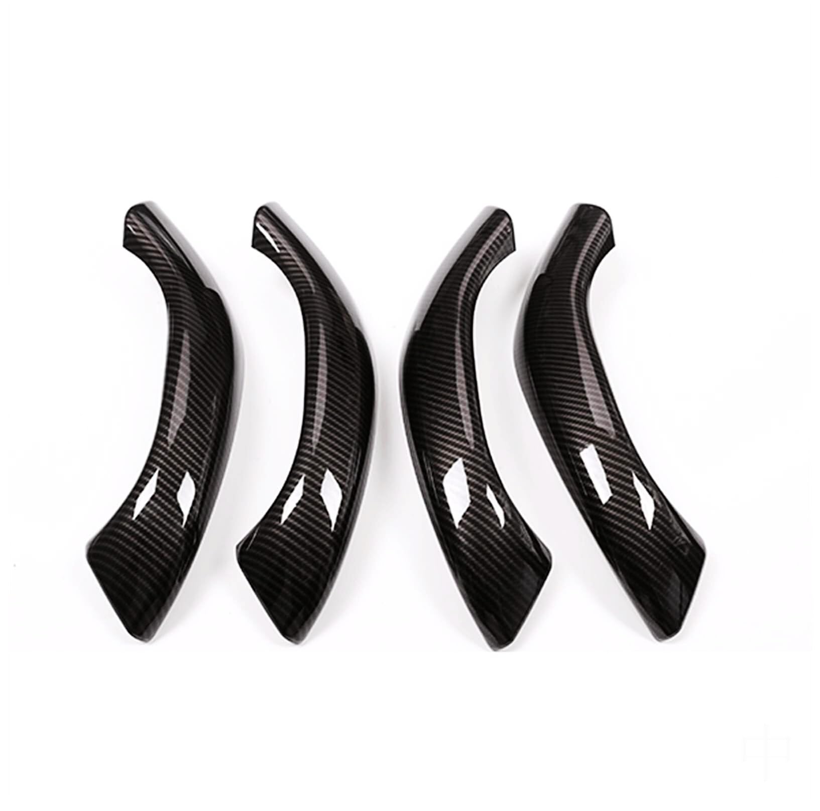 BEYEPZNZCK Car Interior Door Handle Cover for BMW X1 F48 X2 F47 2016-2019 4pcs Interior Door Handle Armrest Trim Cover