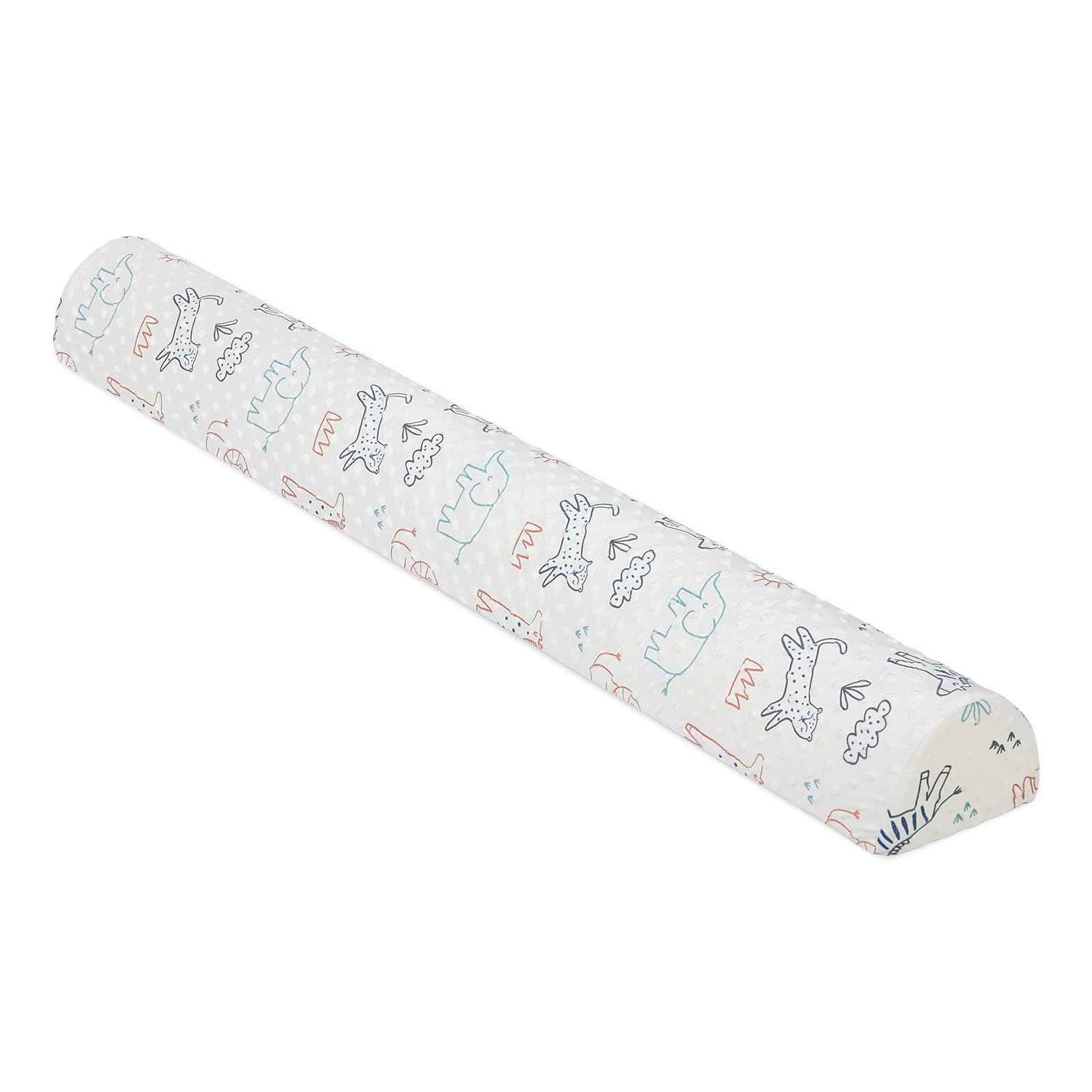 HAVARGO Bettgitter Bettkantenschutz für Babybett 132cm - Bettschutzgitter mit Maschinenwaschbarem Bezug - Weiche Bettumrandung für Kinderbett, Rausfallschutz & Stoßschutz