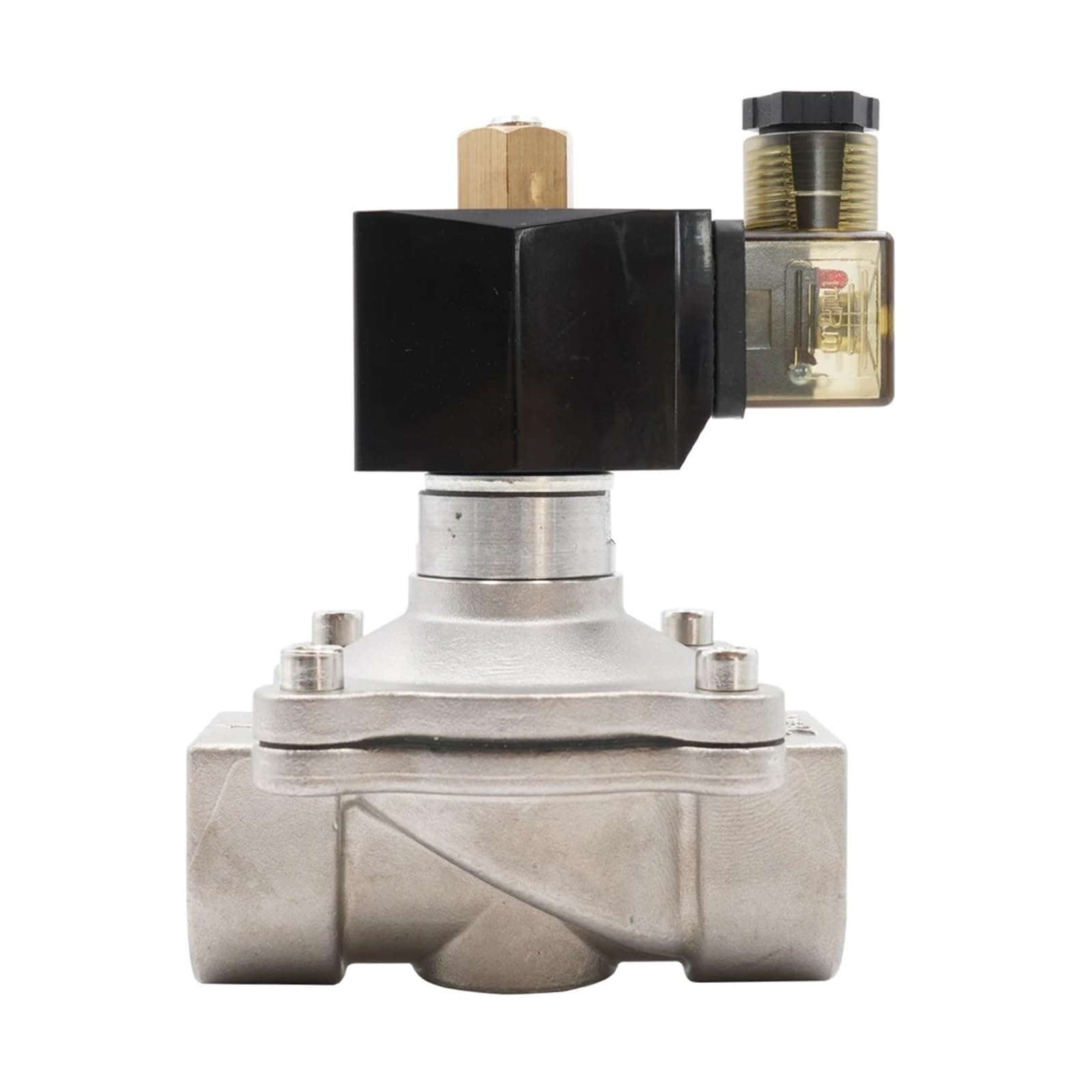 Électrovanne électrique DN32 inox 304 pour stopper les pannes d'eau