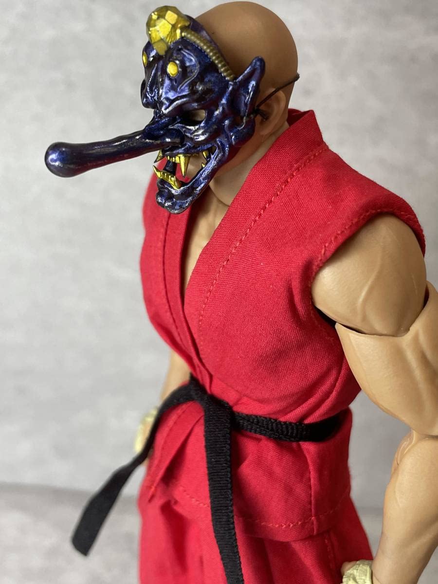 Amazon.co.jp: 112 フィギュア用 お面 天狗 鬼面 M653 : おもちゃ