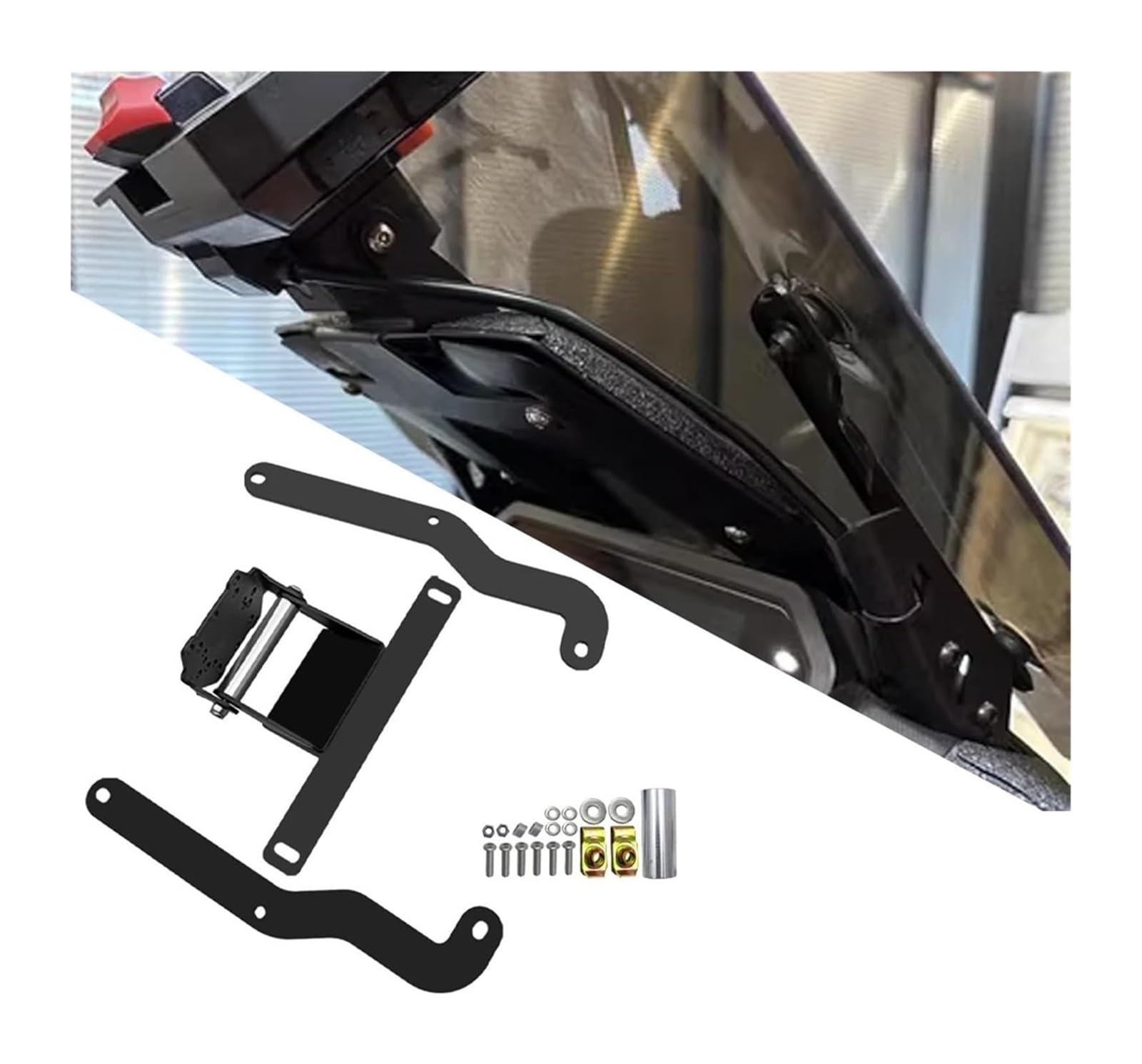 pour Moto Support Navigation GPS pour TMAX560 2022 2023 Moto GPS Smartphone Navigation Montage Support Adaptateur