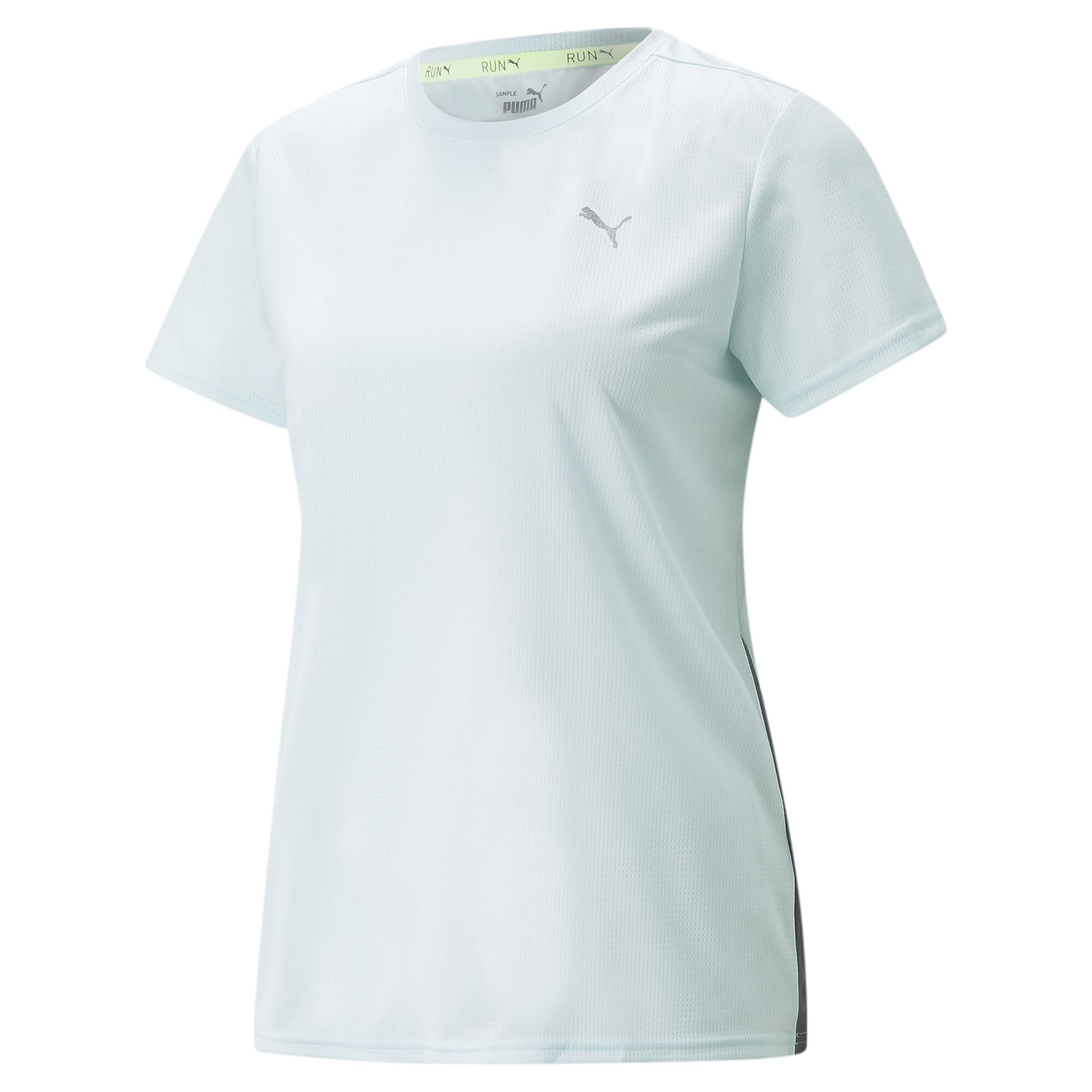 Puma Women's Run Favorite Ss Tee T-Shirt, Nitro Blue Dark Slate Grey, S