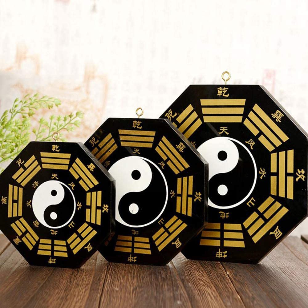 Amazon.co.jp: EIERFSKIOT 八卦羅盤凸面鏡 開運 風水 グッズ 八邪気を