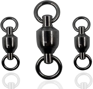 Ball Bearing Swivels Fishing, 25pcs Barrel Swivels...