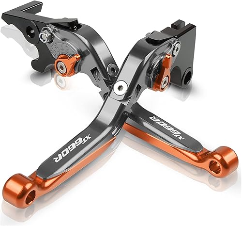 Miniatura 8 de Para Yamaha XT660R XT660 R 2014 2015 2016 2004-2017 Accesorios de motocicleta motocicleta ajustable extensible freno embrague palancas
