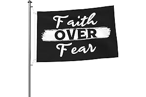 Bring Inspiration with Faith Over Fear Flag
