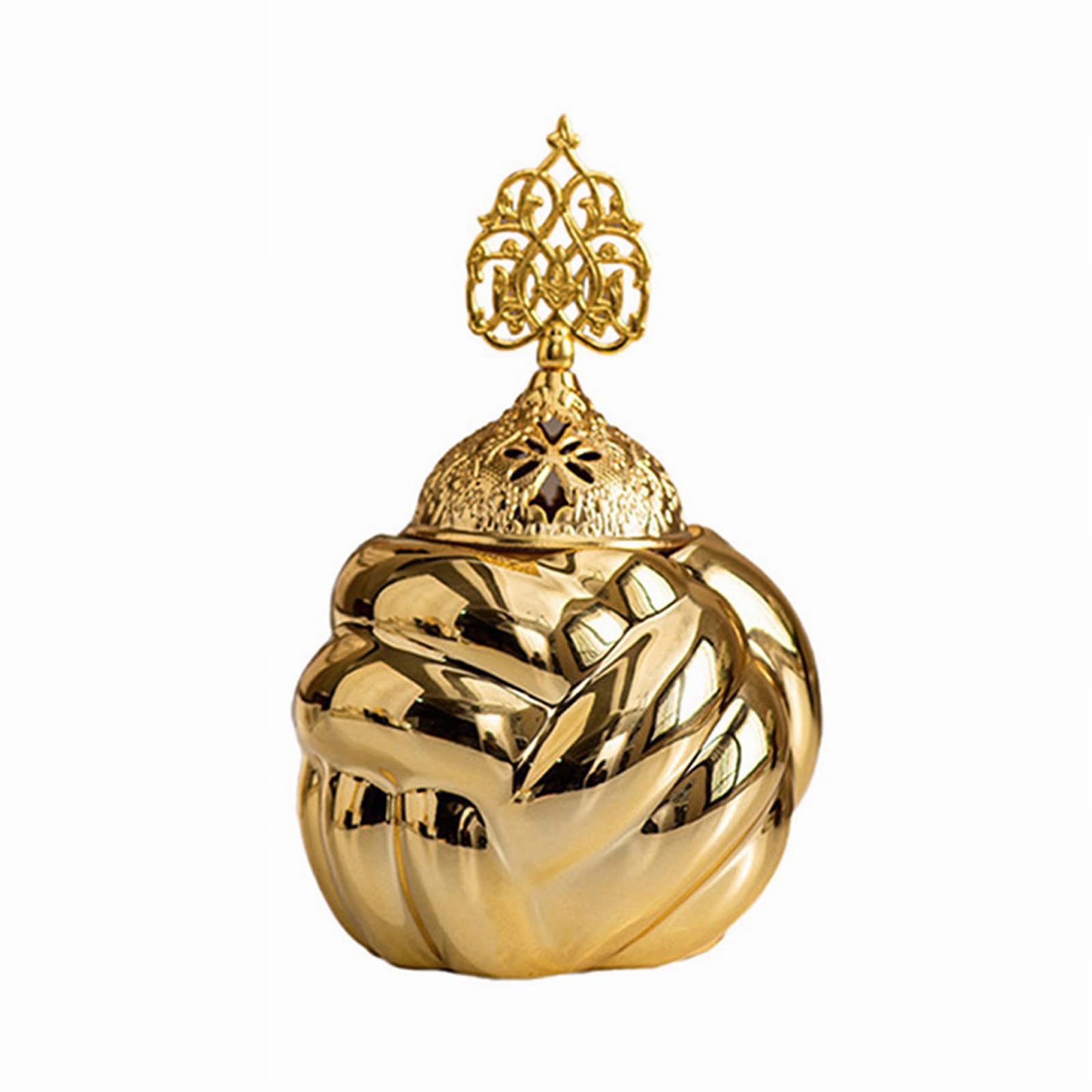 Nucelit Functional Ceramic Aromatherapies Burners Arabic Theme Incenses Bakhoors Censers with Cover for Meditations Decors Eid Ramadans Incenses Burners