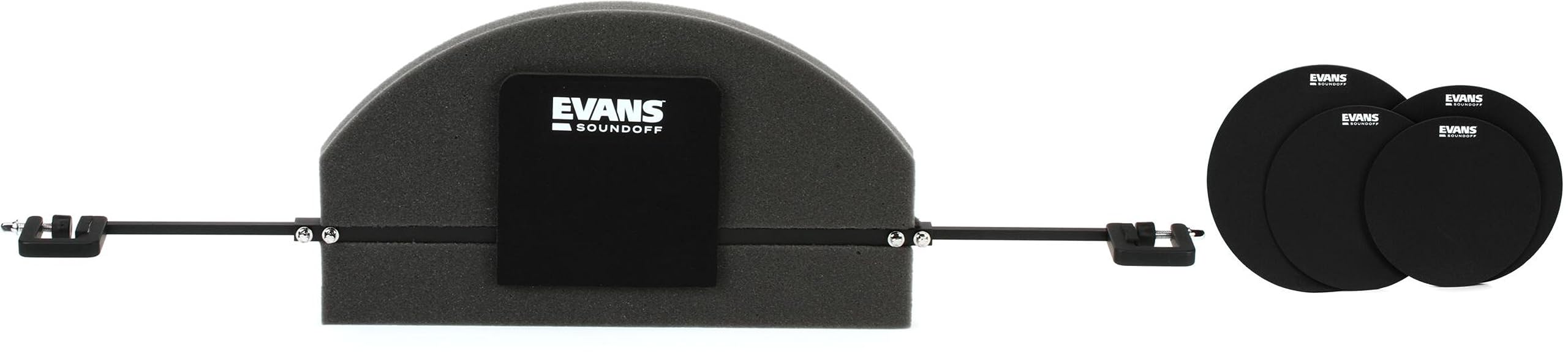 Evans SoundOff Drum Mute Pak - 12/13/14/16-inch and Universal Bass Drum Mute