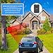 STECHRO PIR Motion Sensor(Part), Needs to Pair with STECHRO Driveway Alarm Receiver for Outdoor Home/Business
