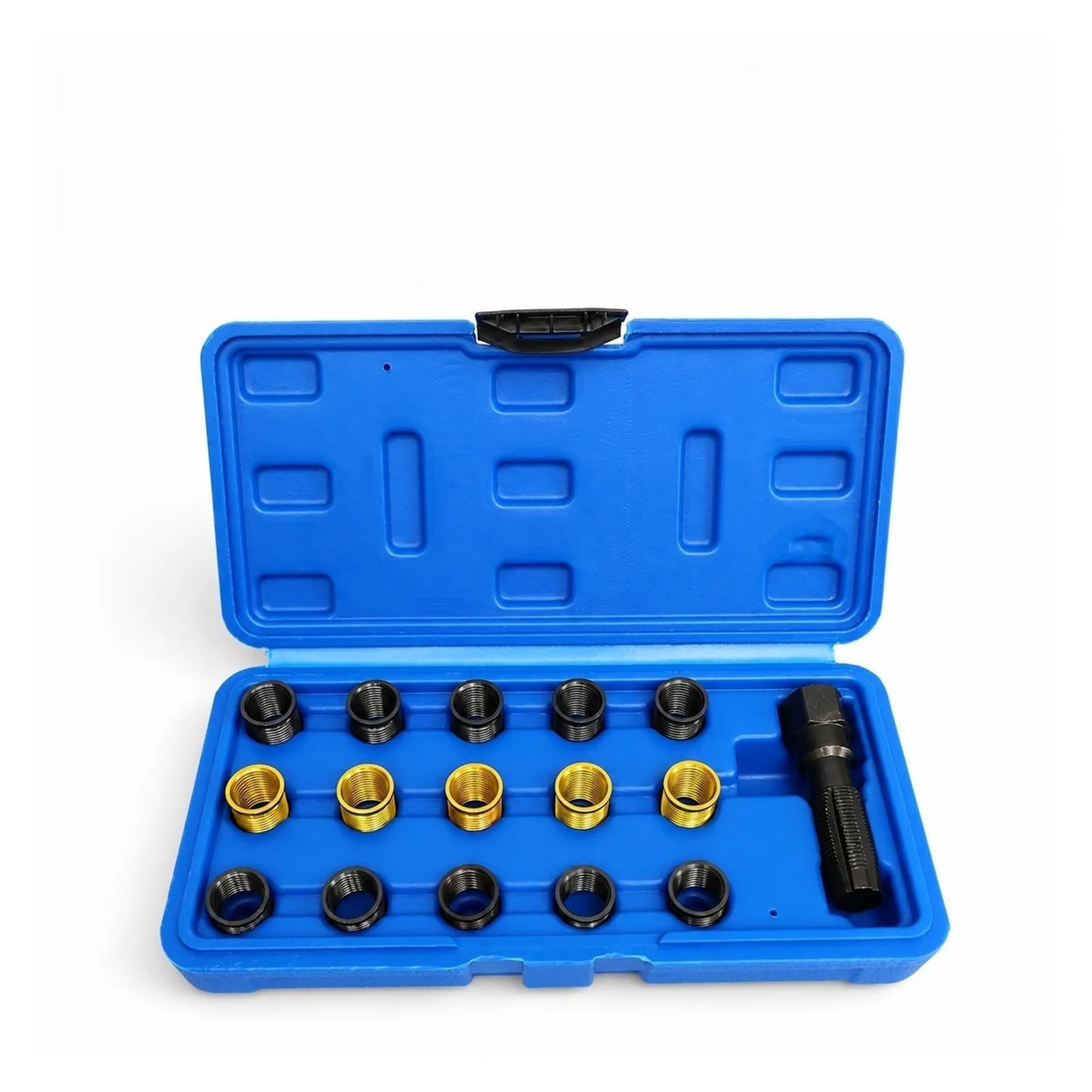 kit di strumenti per la riparazione dell'auto Set di strumenti Per maschiatura rifilatura testata cilindrica da 16 pezzi M14x1,25