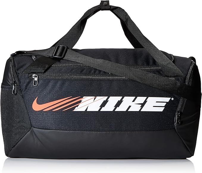 Nike- Nikke Brsla Sac de Sport Unisexe pour Adulte, Noir, Moyen