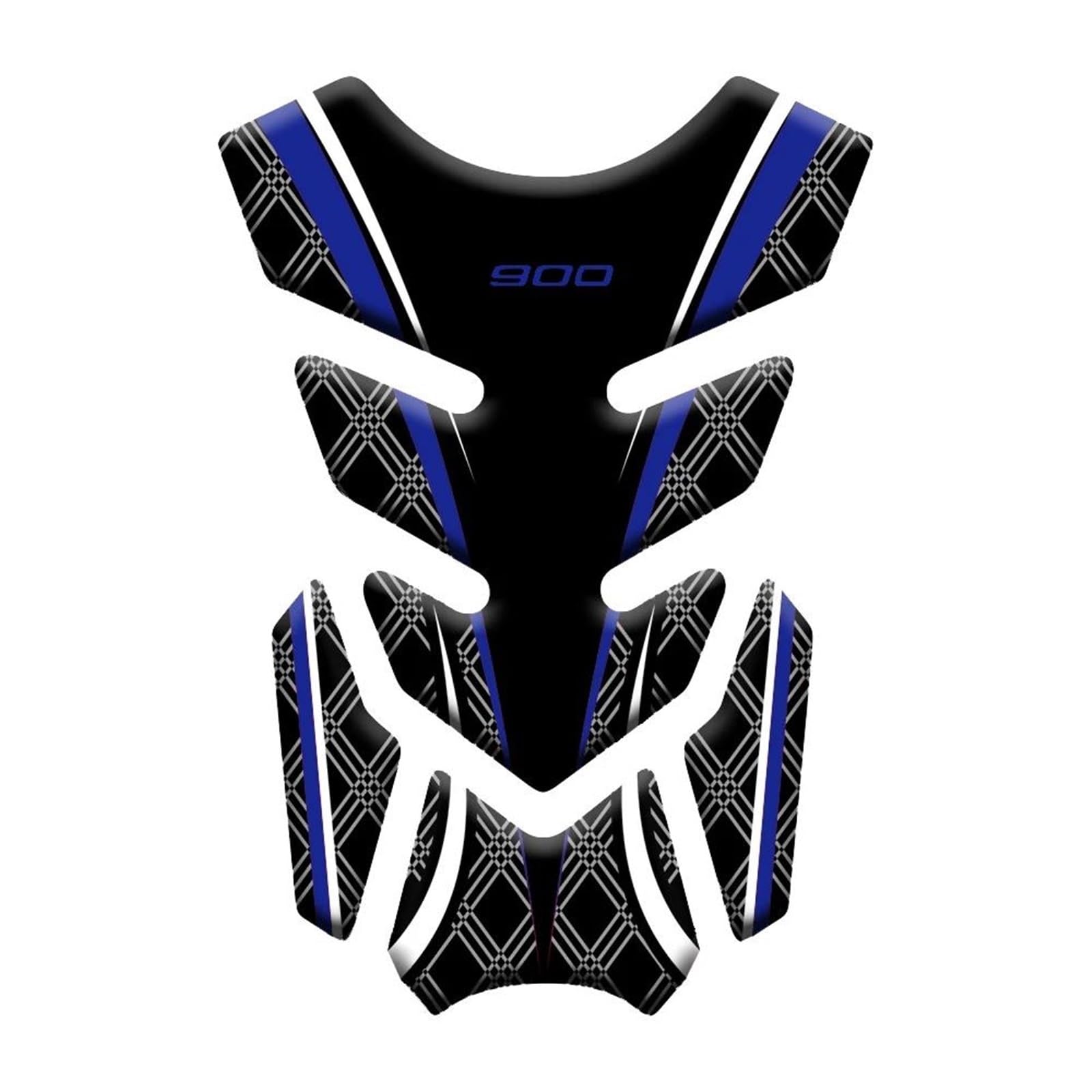Ysdsls Color5 Motorcycle Accessories Tank Pad Gas Protector Decals Stickers Replace Kit For Kawasaki For Z 900(Color5)