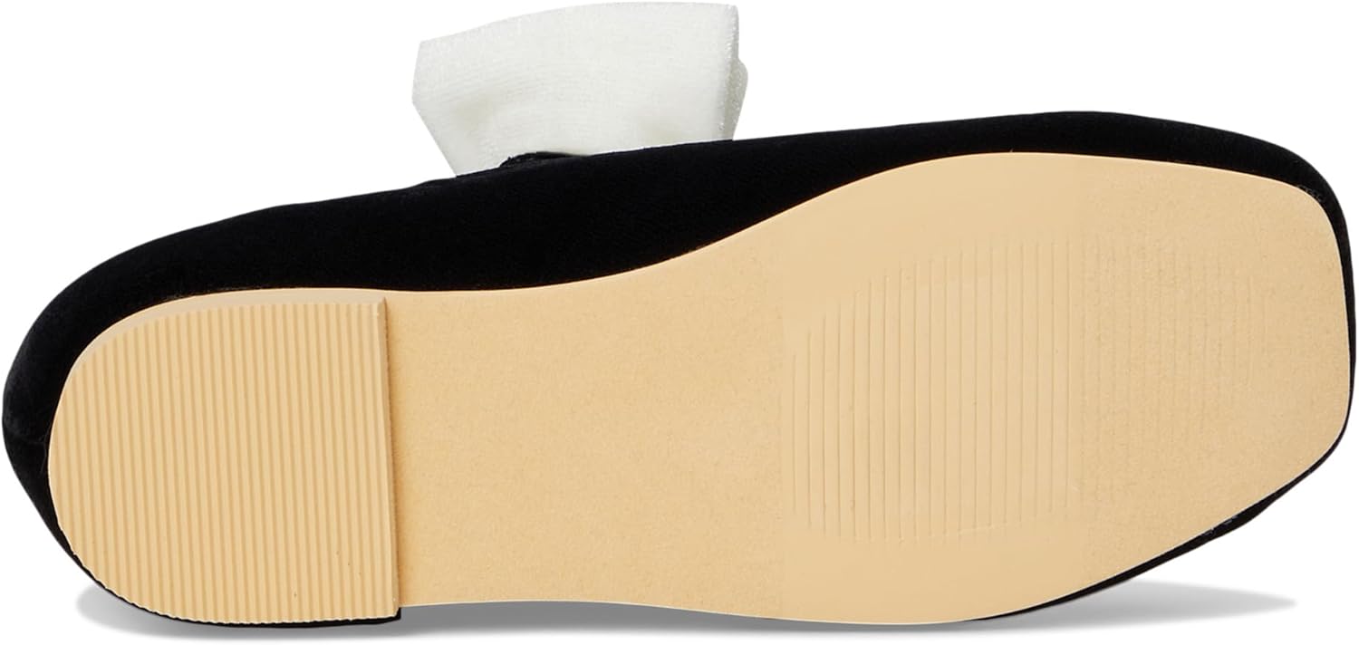 Janie and Jack Baby-Girls Velvet Bow Flats (Toddler/Little Kid/Big Kid)