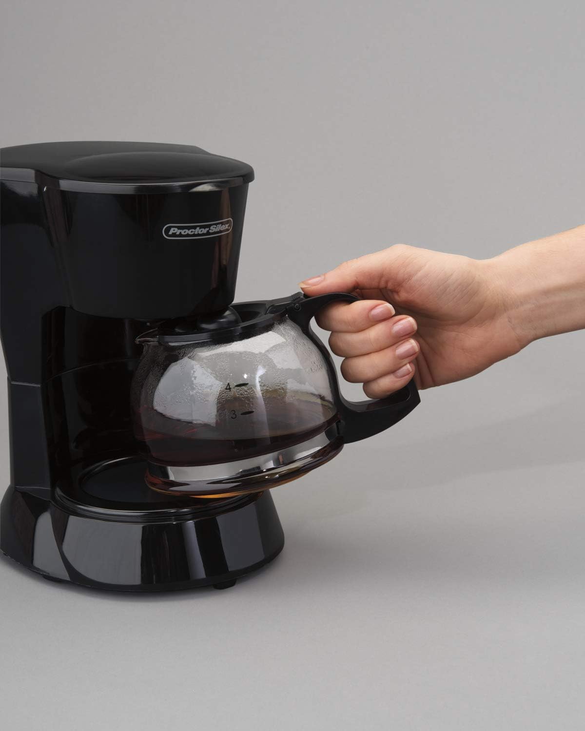 Amazon.com: Proctor Silex Cafetera, Negro : Hogar y Cocina