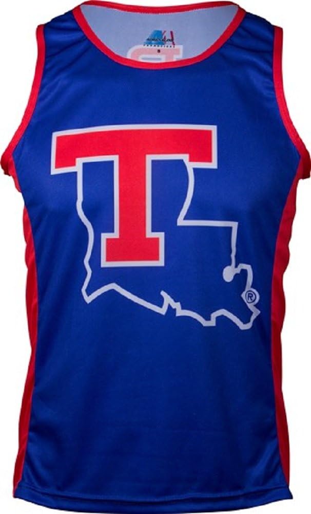 NCAA Mens NCAA Louisiana Tech University Run/Tri Singlet