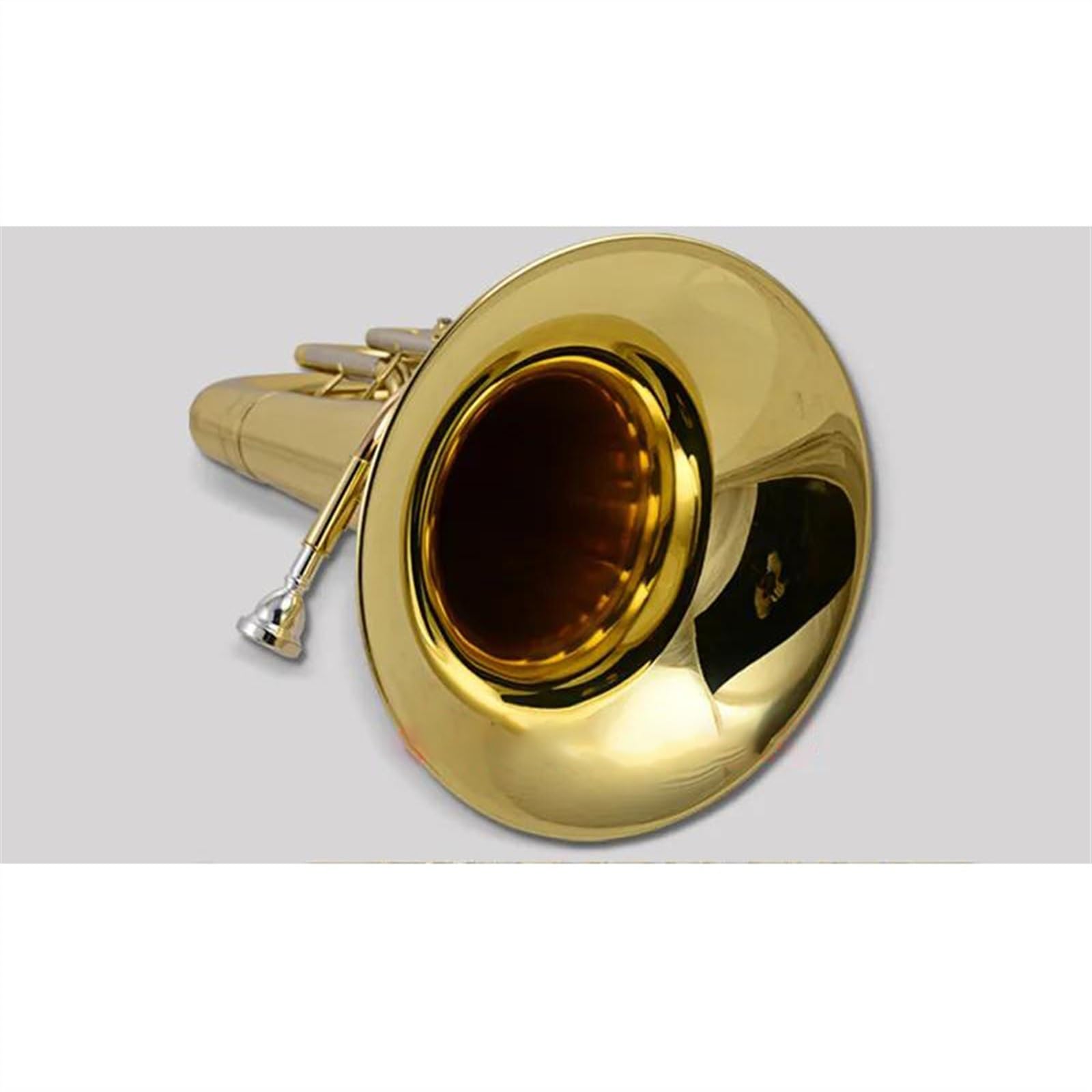 Bb Tone Fosfor I Miedź Złoty Lakier 3+1 Zawór Tłokowy Euphonium Z Walizką Do Przechowywania Zestaw Eufonium