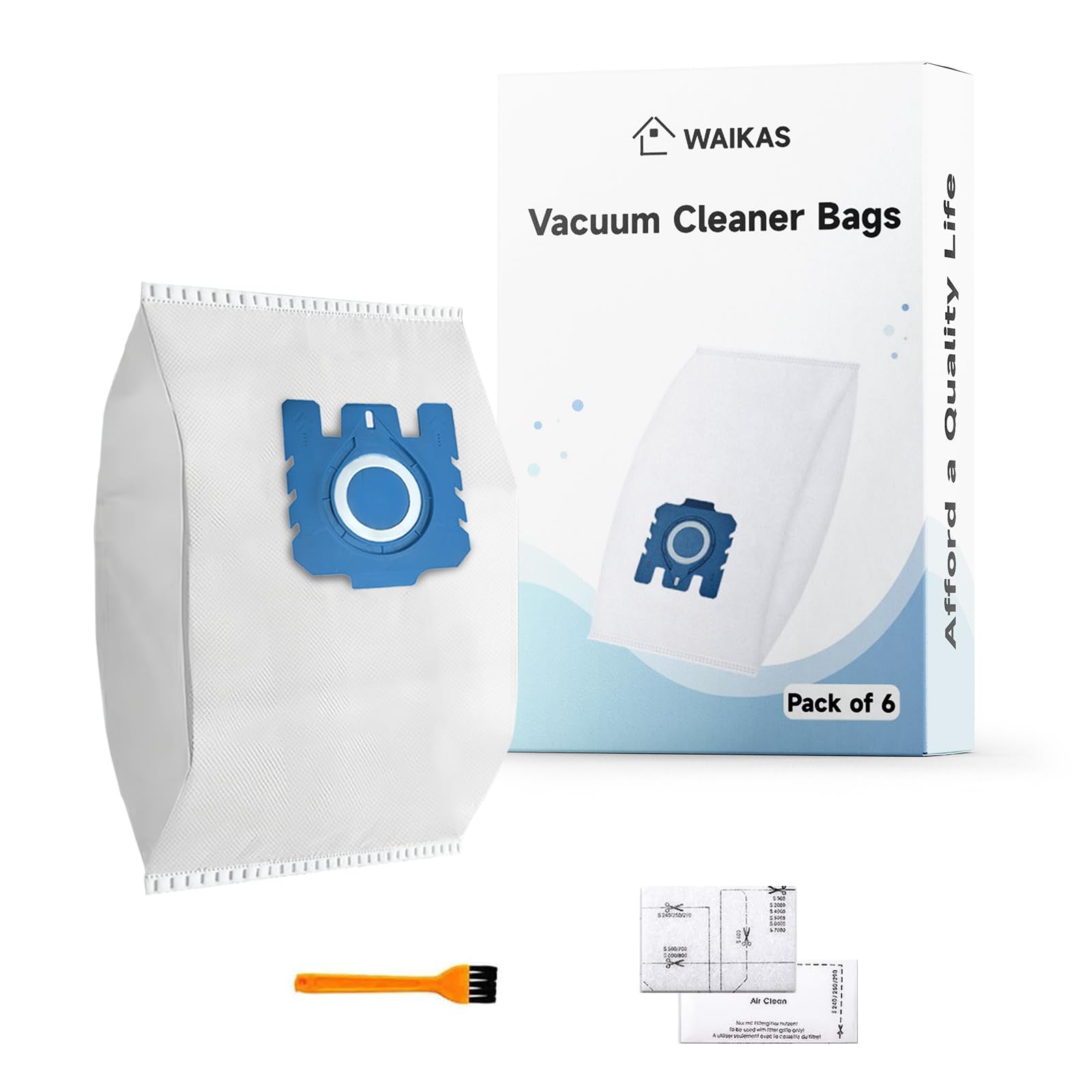 Sac De Remplacement Pour Aspirateur Miele Hyclean 3D Efficiency GN Classic C1 Complete C2 C3 Series S2000 S5000 S8000 Lot De 10 85274632