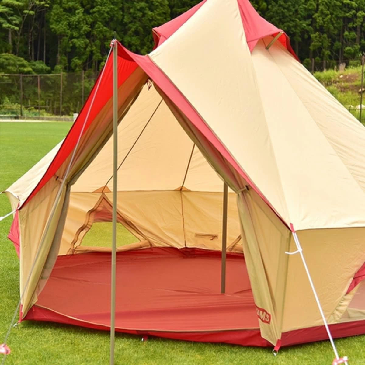 Amazon.co.jp: [チャムス] ブービー ハウス 4 CH62-1702O Beige/Red