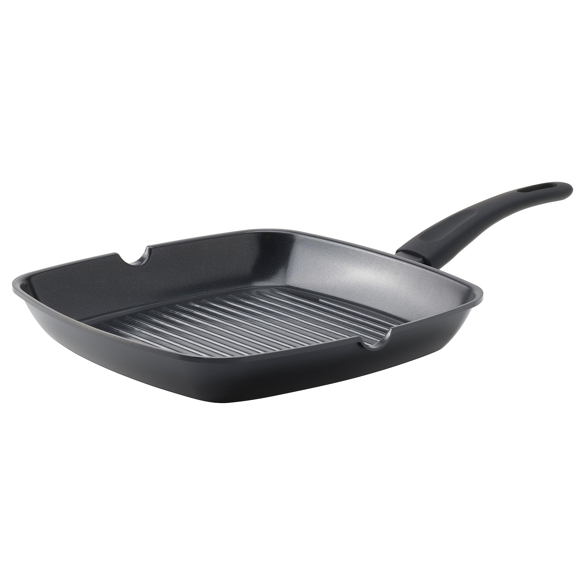 Poêle grill HEMLAGAD ProTuning revêtement antiadhésif noir ustensile 28 cm