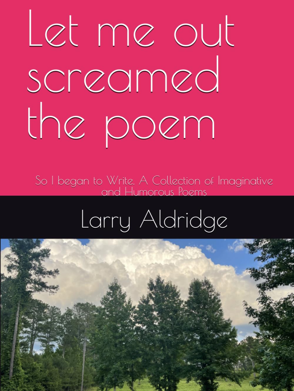 Let me out screamed the poem: So I began to Write. A Collection of Imaginative and Humorous Poems