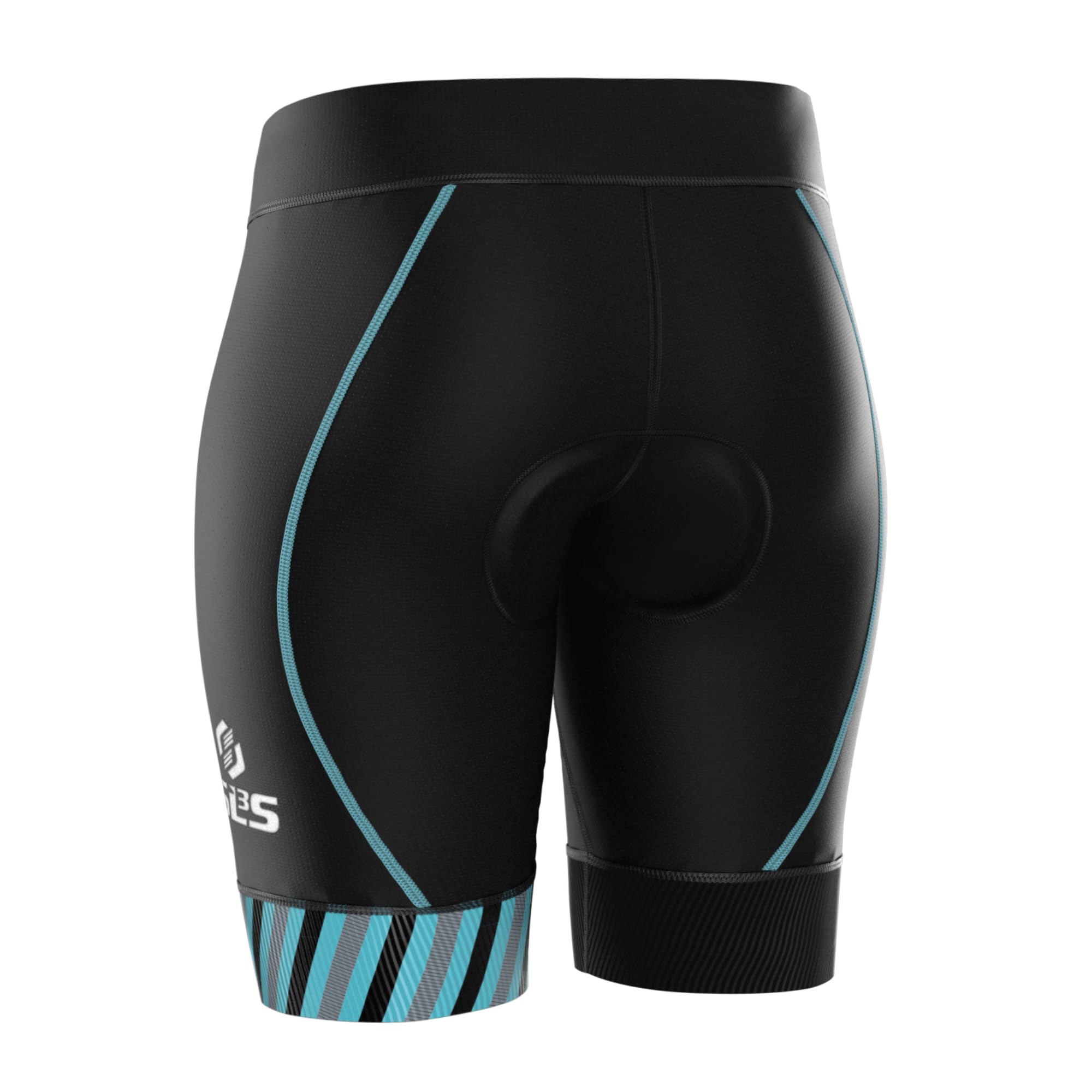 SLS3 Damskie szorty Triathlon FX Tri Bike | 15 cm krótkie jednolite | super wygodne z miękkim kozaminem | zaprojektowane przez sportowców