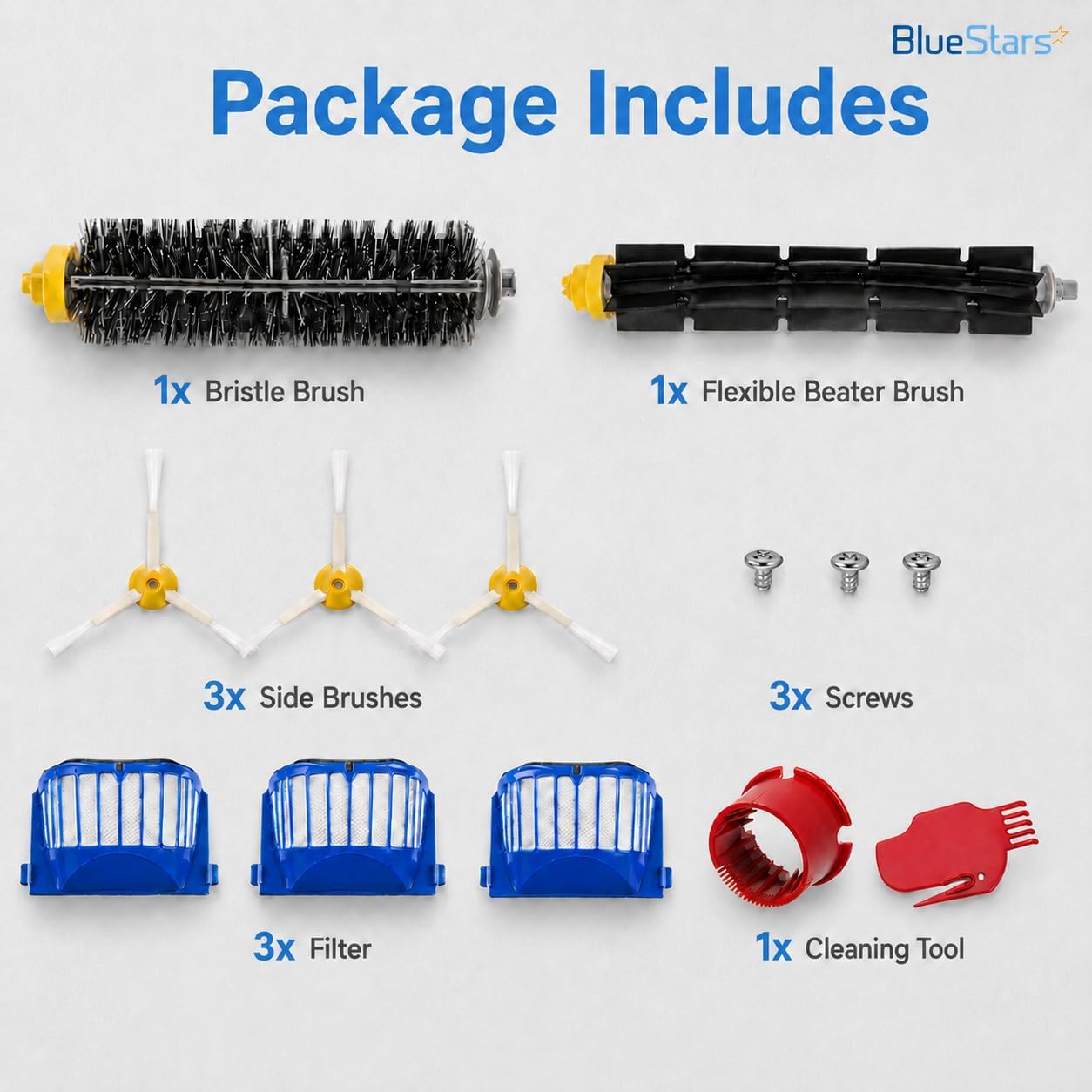 BlueStars Replacement Parts for iRobot Roomba 600 Series 694 500 Series 595 image 2