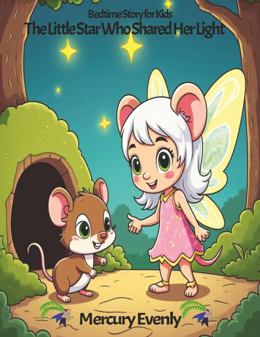 Bedtime Story for Kids: The Little Star Who Shared Her Light: A Magical Bedtime Story About Kindness, Sharing, and Friendship for Kids Ages 3–7