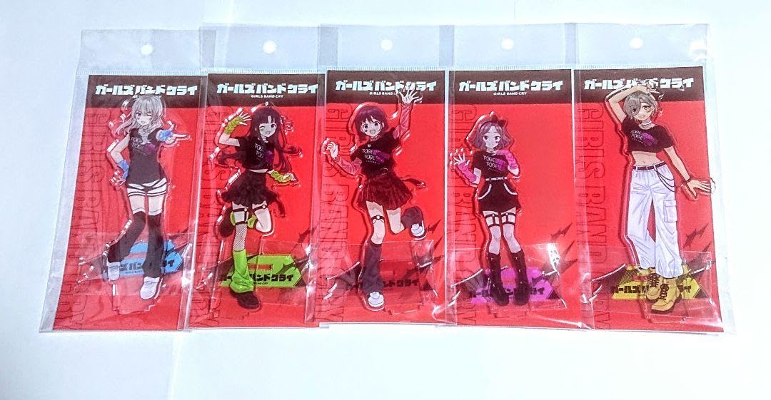 ガールズバンドクライ アクリルスタンド 5個セット ガルクラ ガールズ