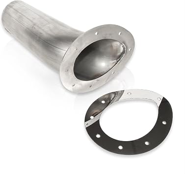 Stainless Works - Teardrop Through-Body Tip 3.5in ST2812