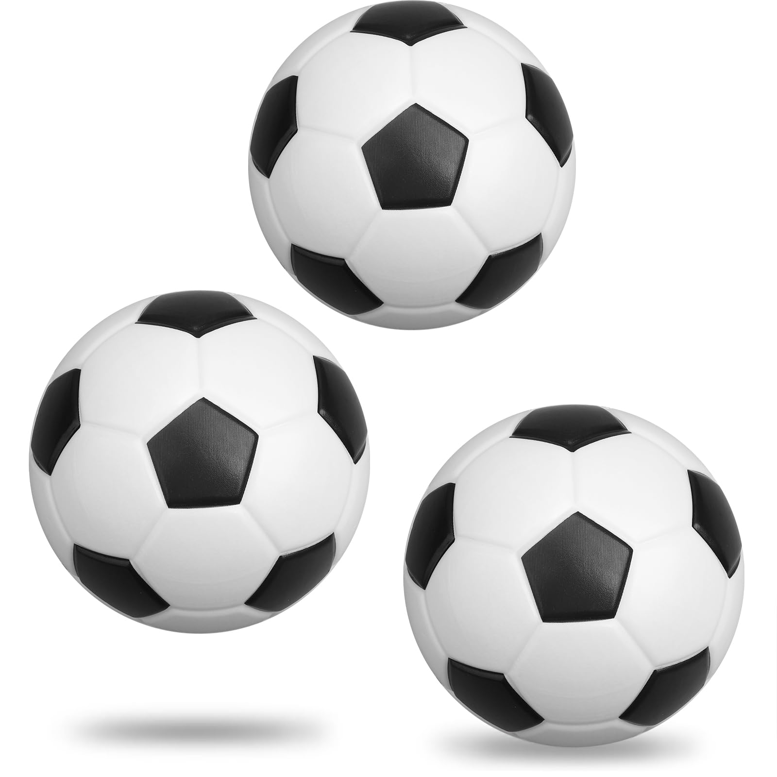 13CM Foam Mini Soccer Balls for Kid Toddler, Soft Squishy Football PU Ball Toy for Goal Set, Indoor Outdoor Sport Gift Christmas Stuffer for Girls Boy