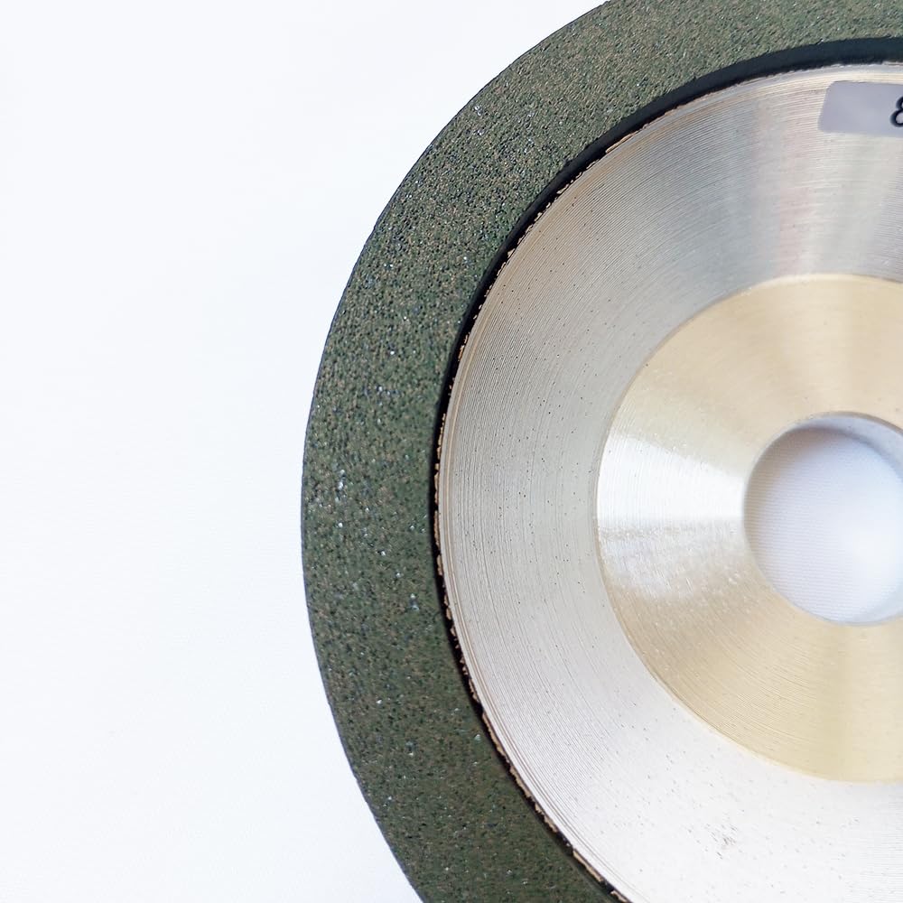 4 inch CBN Grinding Wheel Disc Bowl Shape Resin Bond for High-Speed Steel (Grit:80#)