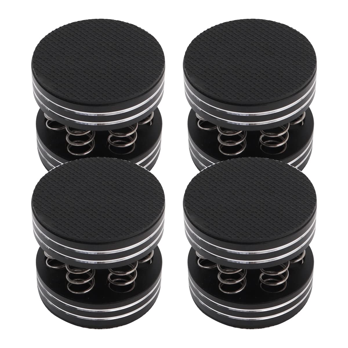 4PCS Pieds d'isolation de Haut-Parleur Ressort Audio Amortisseur Protecteurs de Sol Coussinet d'amortissement pour amplificateur de Platine Vinyle DAC Subwoofer Audio Equipment