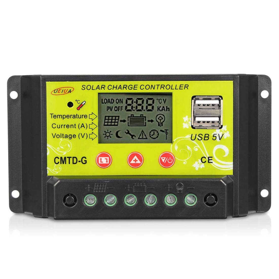3NH® Intelligent 10A/20A 12V 24V Lcd Solar Panel Charge Controller-picture-25