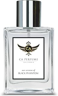 CA Perfume Impression of Black Phantom for Women and Men Long Lasting Unisex Fragrance Eau De Parfum 1.7 Fl Oz 50ml