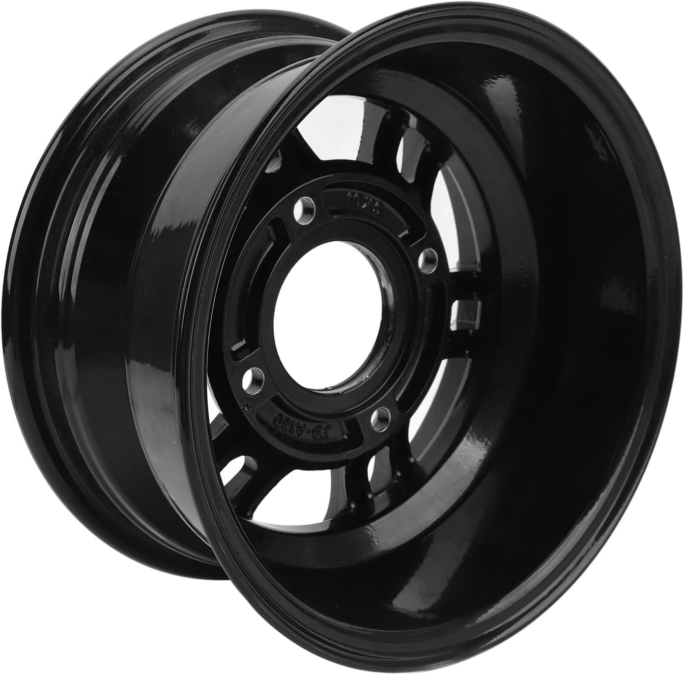 ATV Wheel Rim Aluminum Alloy 10 Inch Universal High Strength Silver for Four Wheel ATVs and Carts