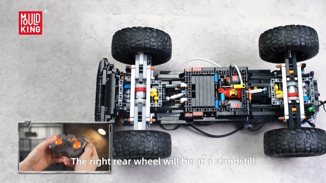 Amazon.com: Mould King 13184 Off-Road Car Wrange, 1:6 MOC