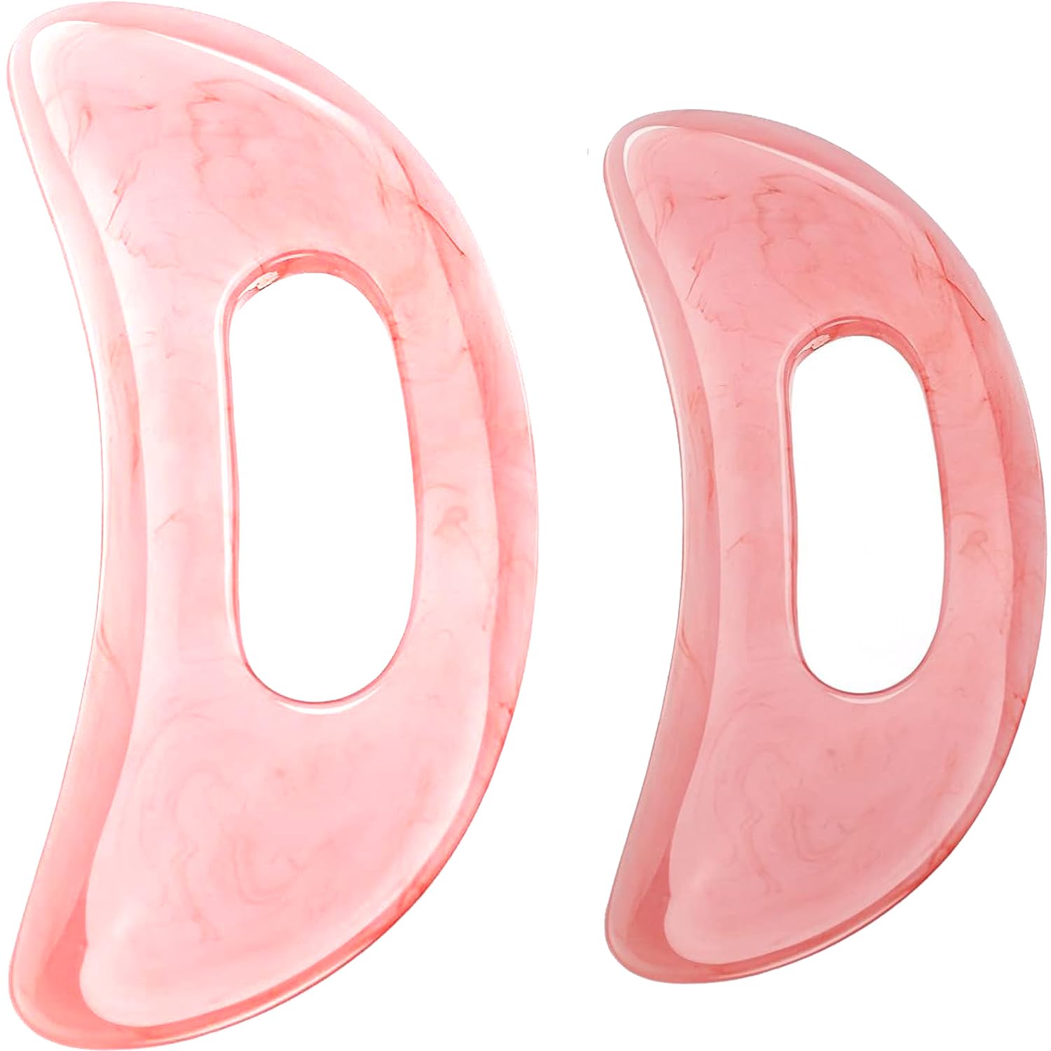 Sponsored Ad – 2 PCS Gua Sha Stone Full Body Gua Sha Massager Guasha Stone Tool Lymphatic Drainage Massager Sculpting Anti Cellulite Guasha Scraper for Full Body Men Women Pink Plastic