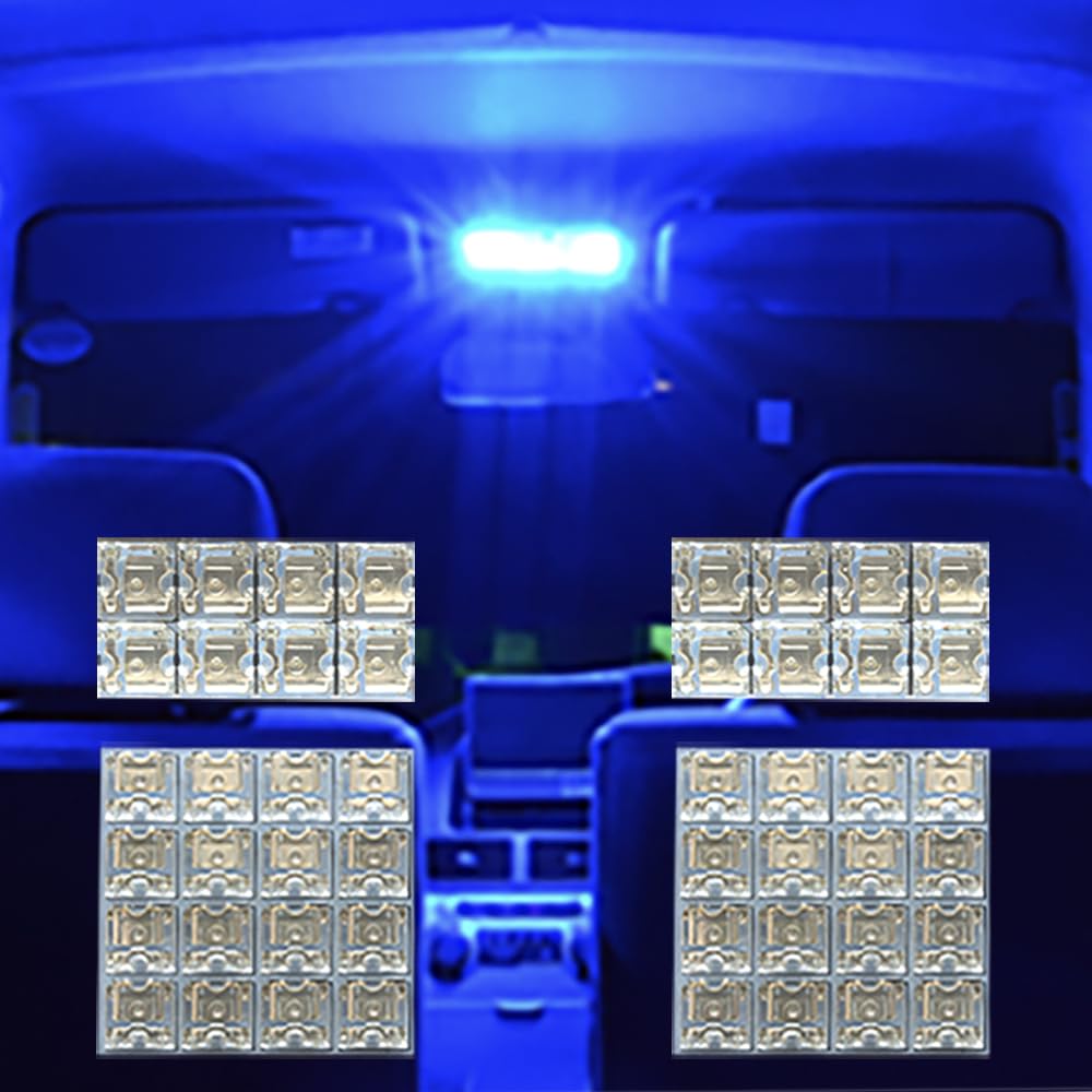 Amazon | カムリ 50系 LED ルームランプ ブルー 青 4点 合計48発