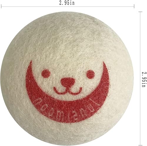 Miniatura 2 de Pelotas de gato silenciosas de juguete de peluche para gatos de 6 piezas
